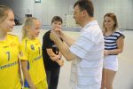 Žiačky na záver s výhrou a prehrou s Drábovou Košice (22/127)