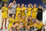 Žiačky na záver s výhrou a prehrou s Drábovou Košice (44/127)