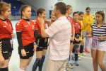 Žiačky na záver s výhrou a prehrou s Drábovou Košice (54/127)