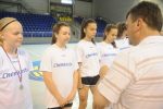 Žiačky na záver s výhrou a prehrou s Drábovou Košice (69/127)