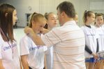 Žiačky na záver s výhrou a prehrou s Drábovou Košice (79/127)