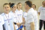 Žiačky na záver s výhrou a prehrou s Drábovou Košice (87/127)