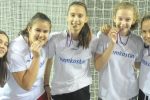 Žiačky na záver s výhrou a prehrou s Drábovou Košice (98/127)